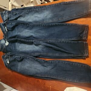 Maurices Blue Skinny Jeans with Dark Wash